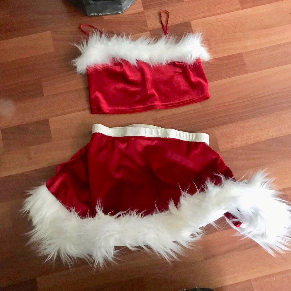 Ariana Grande inspired Mean Girls Santa outfit